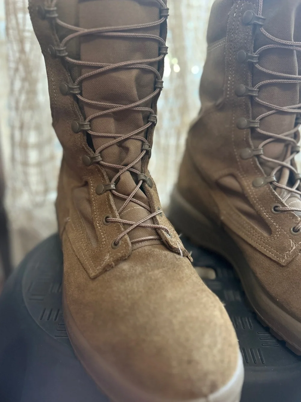 Men's Tactical Lace-Up Boots - Brown